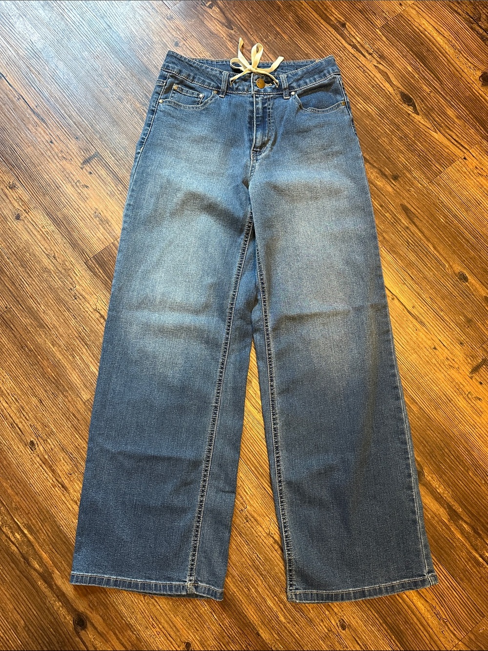 d. jeans medium blue denim jeans
